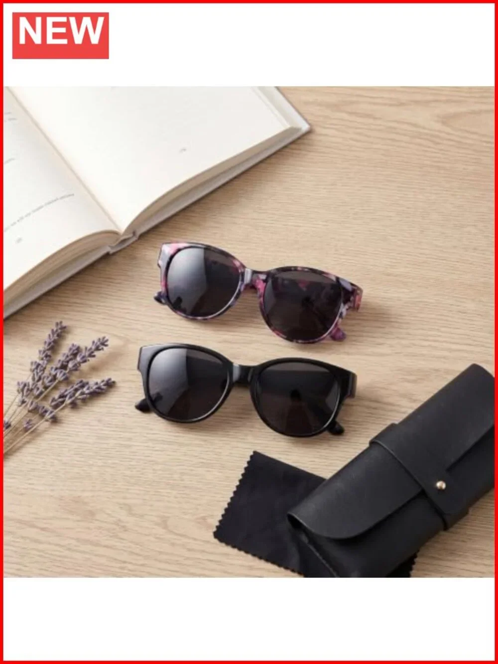 Oversized Fit Over Glasses Sunglasses - Polarized UV Protection for Women